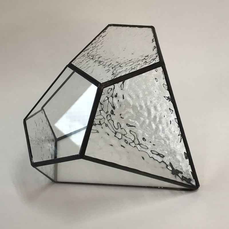 ダイヤ形テラリウム（L クリアー） | GlassWorks あまね's STORE