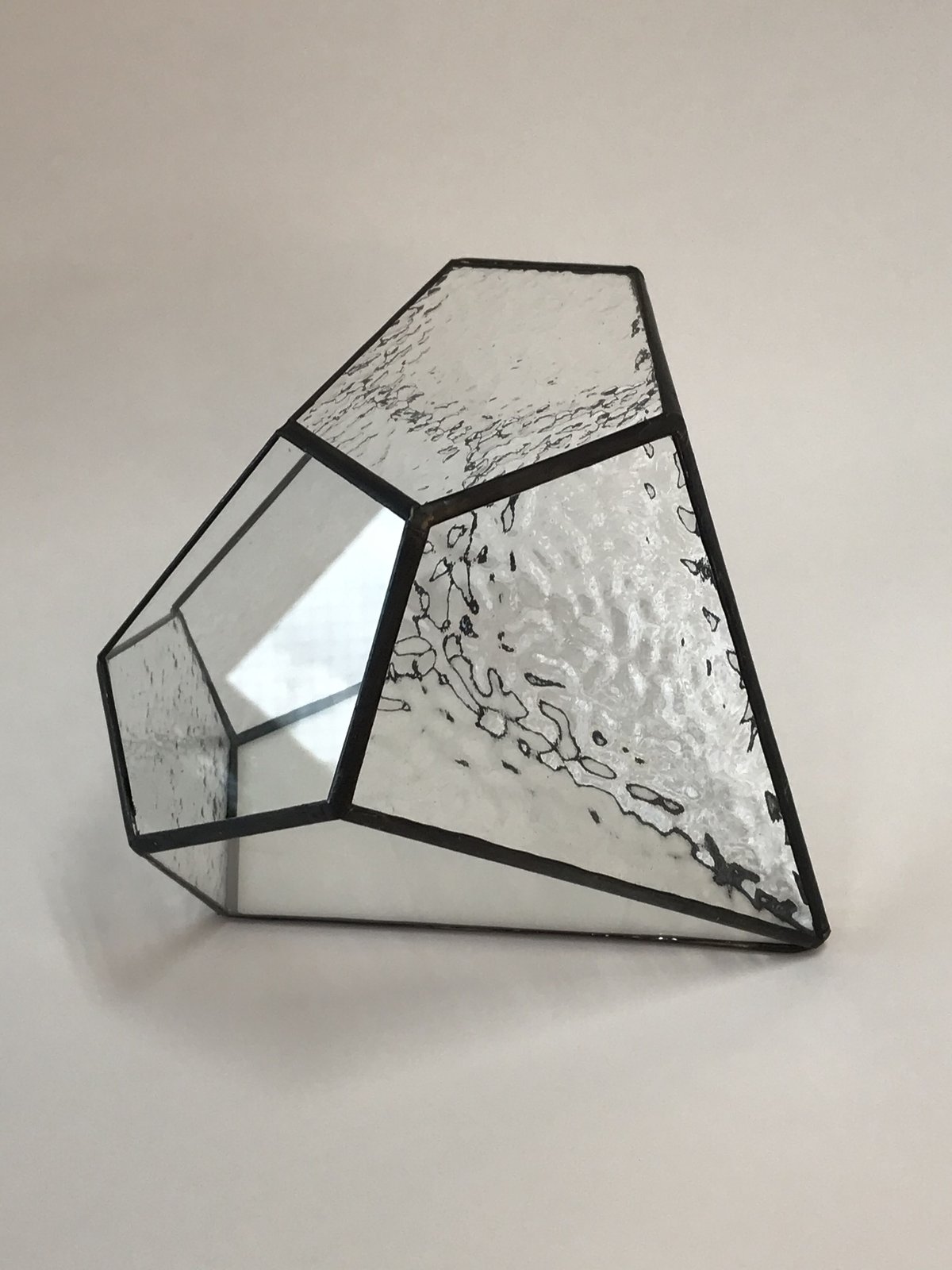 ダイヤ形テラリウム（L クリアー） | GlassWorks あまね's STORE