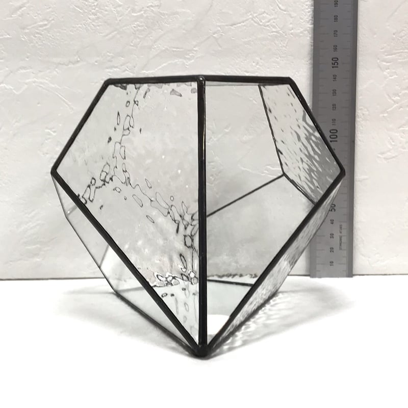 ダイヤ形テラリウム（L クリアー） | GlassWorks あまね's STORE