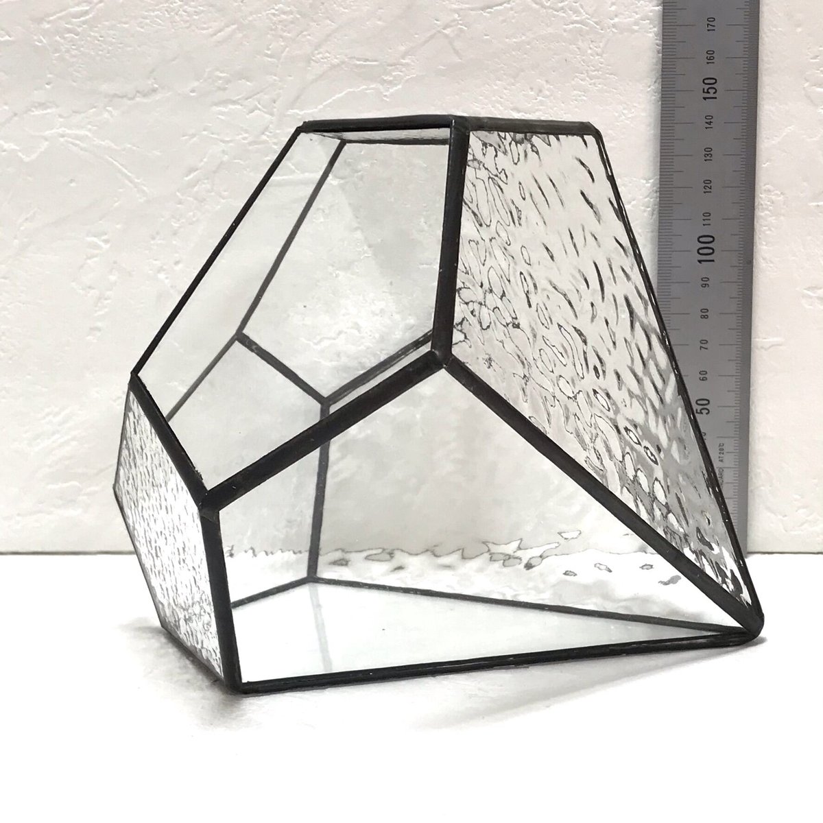 ダイヤ形テラリウム（L クリアー） | GlassWorks あまね's STORE
