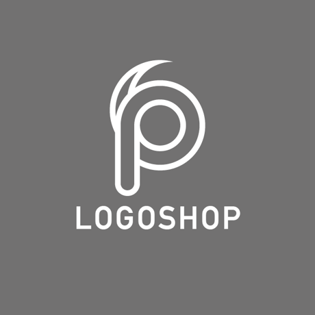 かわいいピッグP｜アルファベット・P・くるりん。豚・しっぽ・つながり・サポート・リンク・美容・サロン・クリニック・動物・健康・医療・医院・病院・歯科・介護福祉・ショップ・店舗