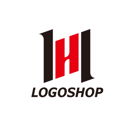 トップをとるナンバーワンH｜アルファベット・H・力強さ・パワー・安定・IT・インターネット・ネットサービス・テクノロジー・AI・情報・産業・設備・工業・コンサルタント・士業