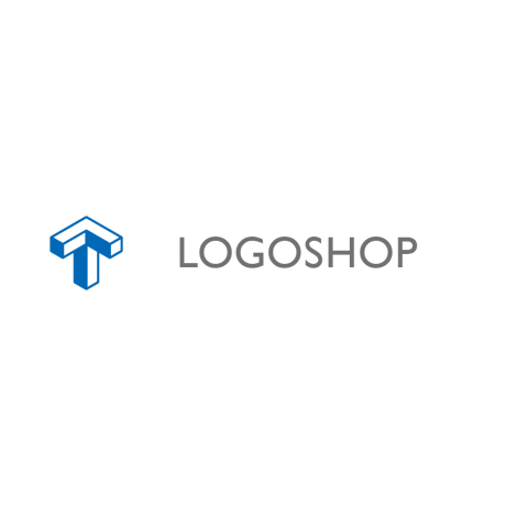 立体ブロックT｜アルファベット・T・立体・ブロック・IT・インターネット・ネットサービス・テクノロジー・AI・情報・産業・設備・工業・コンサルタント・士業