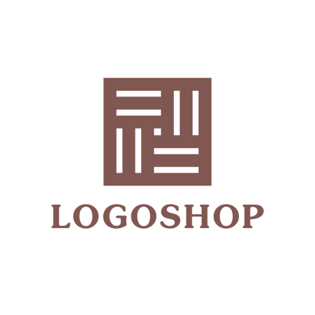 田んぼの「田」｜漢字・畳・シンプル・つながり・サポート・リンク・物販・小売・製造・ショップ・店舗