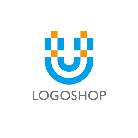 Usquare｜アルファベット・U・シンプル・スマート・つながり・サポート・リンク・IT・インターネット・ネットサービス・テクノロジー・AI・情報・産業・設備・工業・コンサルタント・士業