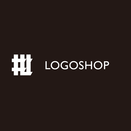 シンプルな井上さんのロゴ｜漢字・井上さん・インパクト・IT・インターネット・ネットサービス・テクノロジー・AI・情報・産業・設備・工業・コンサルタント・士業
