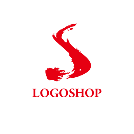 calligraphyS｜アルファベット・S・筆・達筆・IT・インターネット・ネットサービス・テクノロジー・AI・情報・産業・設備・工業・コンサルタント・士業
