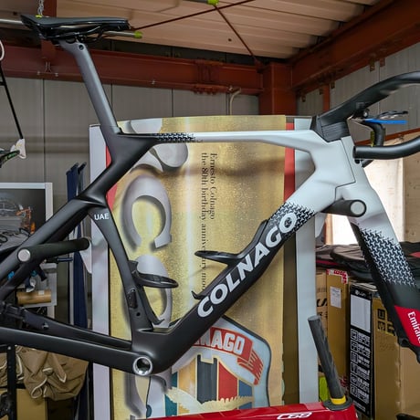 岡山市引き渡し限定verenti ロードバイク+minoura LR340