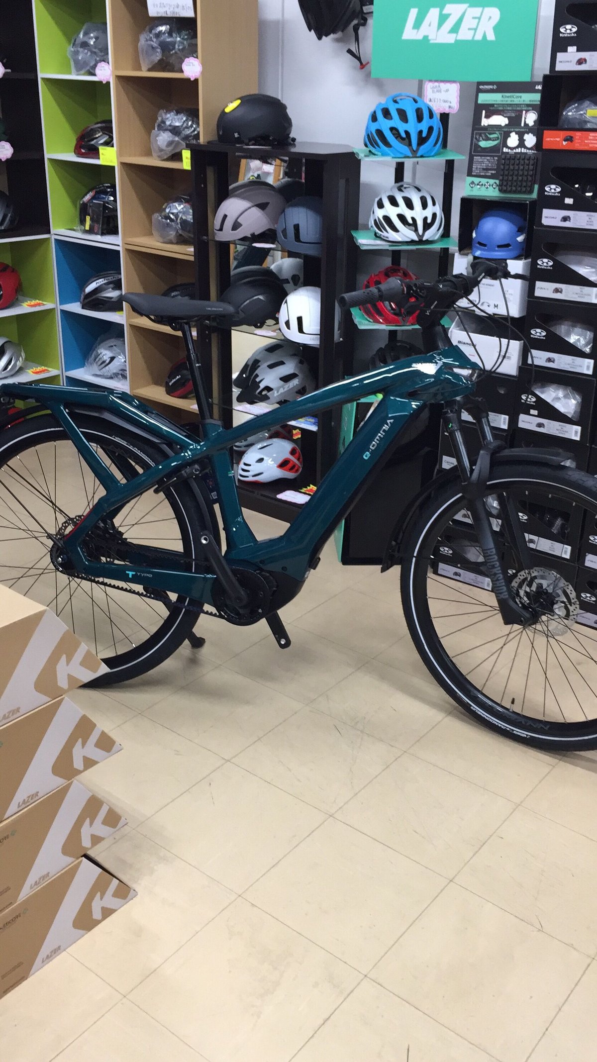 在庫限りの限定特価）BIANCHI E-OMNIA T-TYPE （身長170㎝以上） |