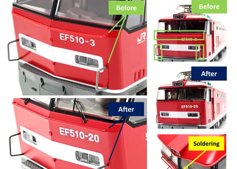 KATO by Wing #1-310 JR-F Class EF510-0 Electric Locomotive (HO 1/80 16.5mm)