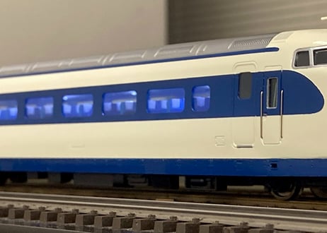 KTM JNR Shinkansen Series 0 EMU 4-cars Basic set (HO Brass model 1/87 16.5mm)