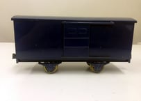Katsumi Box wagon (with door opening / closing) - Tin rare model made in Japan