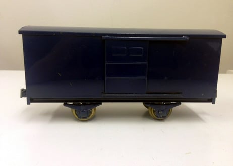 Katsumi Box wagon (with door opening / closing) - Tin rare model made in Japan
