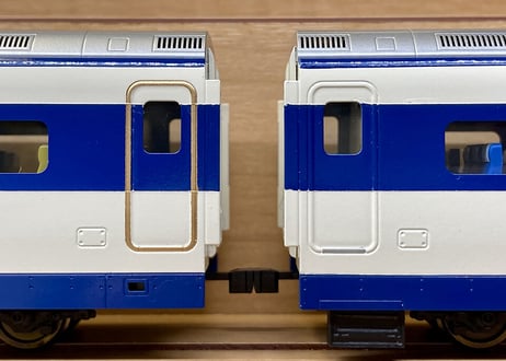 KTM JNR Shinkansen Series 0 EMU 4-cars Basic set (HO Brass model 1/87 16.5mm)