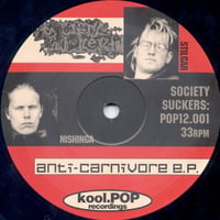 Anti-Carnivore e.p. - Society Suckers (予約販売)