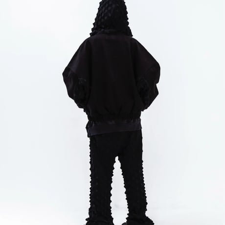 BLACK SPIKY PANTS
