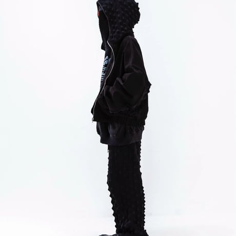 BLACK SPIKY PANTS