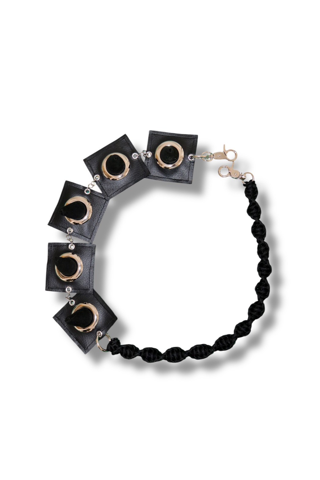 Twist Spike Wallet Chain -Black | Kyoso Select