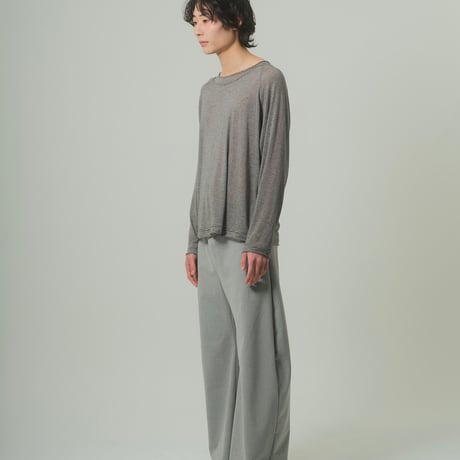 CHASHMERE SILK RAGLAN T-SHIRTS (ボーダー)