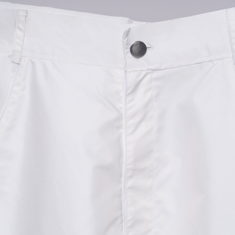 respect JINRUI nylon cargo pants(half) WHITE