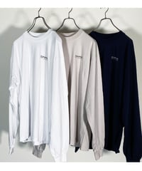 LOGO TEE Long Sleeve（3color）