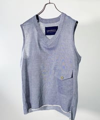 50’s French Linen Vest