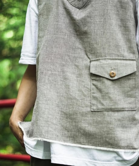 50’s French Linen Vest