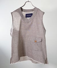 50’s French Linen Vest
