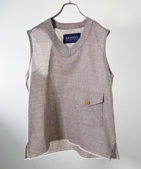 50’s French Linen Vest