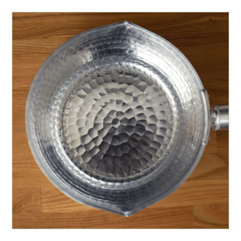 姫野作　本手打6 / 19センチ 姫野作.本手打アルミ段付鍋