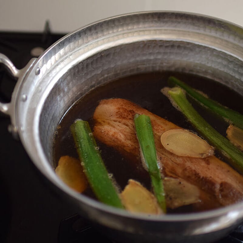 姫野作. 本手打アルミ段付鍋 ９寸 未使用品 姫野作.｜本手打アルミ段付鍋 8寸/9寸/1尺 - がらんどう(ガランドウ