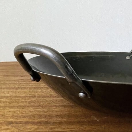 山田工業所 打出し中華鍋 両手 27cm（1.2mm）