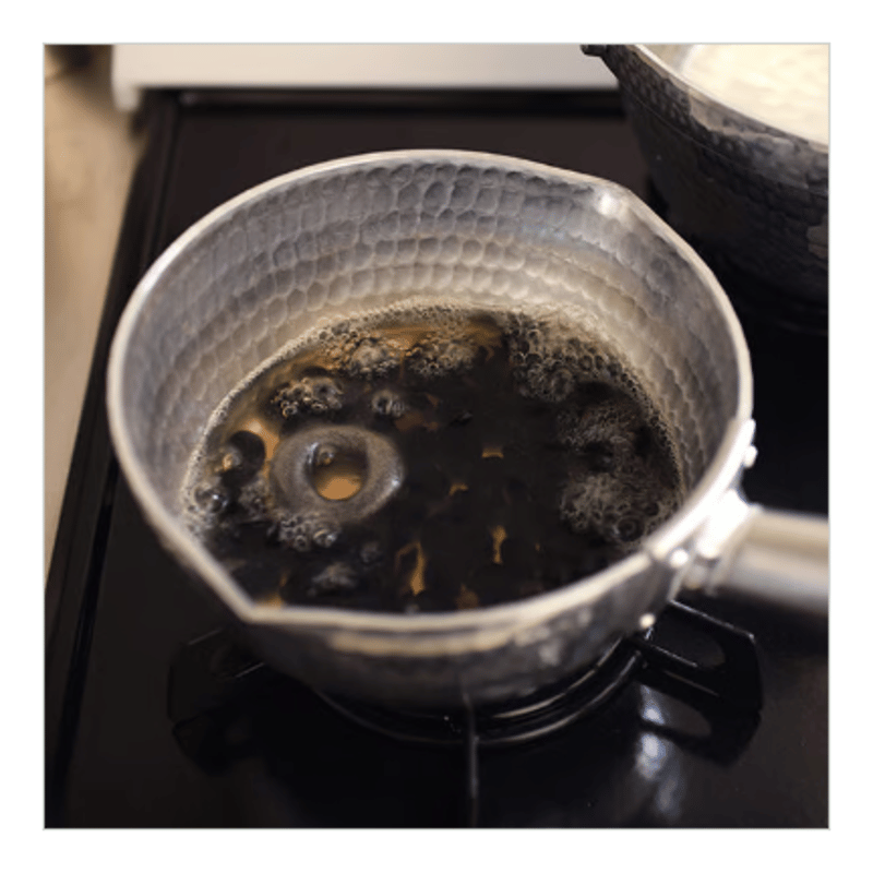 姫野作. 本手打 行平鍋6寸/18cm 両口 ストレート取手 | YAOCA（やおか