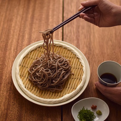 雅竹 水切り盆ざる7寸