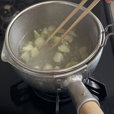 雅竹 白竹無垢菜箸33 無塗装