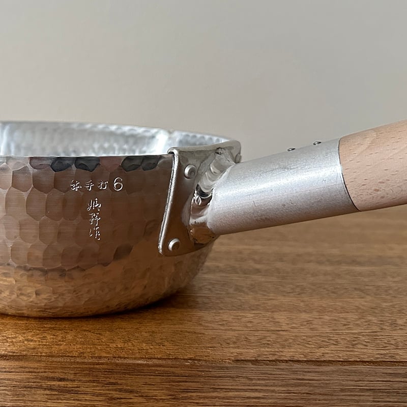 姫野作. 本手打 行平鍋6寸/18cm 両口 ストレート取手 | YAOCA（やおか