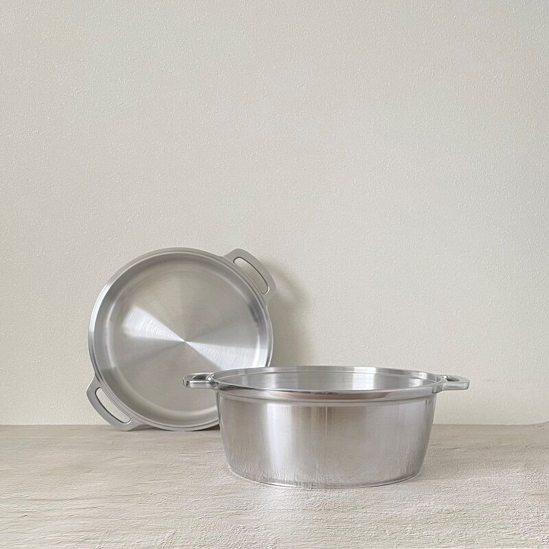 無水鍋・アルミ鍋 Amazon | 無水鍋 無水 鍋 両手鍋 20cm 日本製 無水調理 アルミ