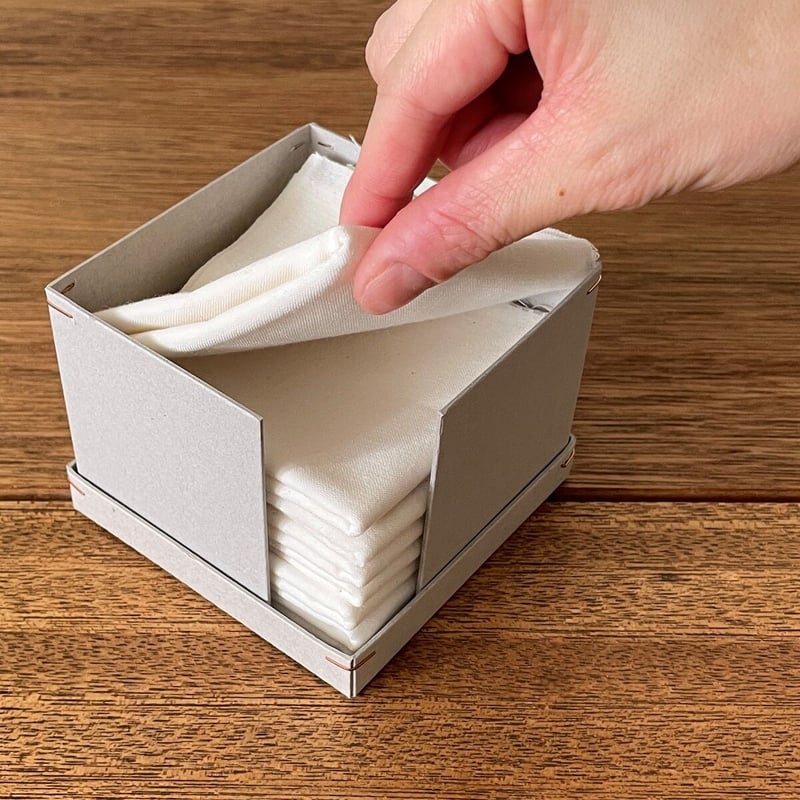 さささ 和晒スクエアBox 8枚入り | YAOCA(やおか)日日の道具 さささ 和晒スクエアBox 8枚入り | YAOCA(やおか)日日の道具