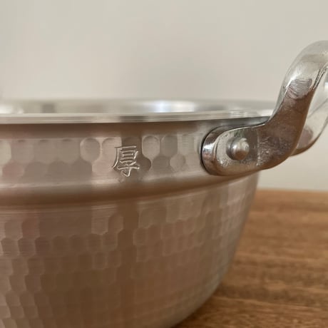 nakao 厚板打出料理鍋 24ｃｍ