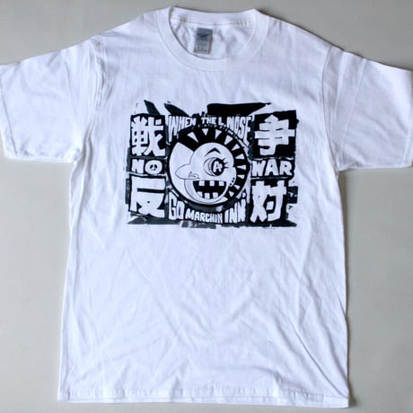 LAUGHIN' NOSE ラフィン・ノーズ　Tシャツ（未着用）　2枚セットで LAUGHIN' NOSE - 戦争反対 復刻Tシャツ (BLACK) - 下北沢KILLERS