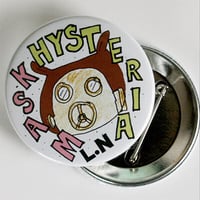 MaskHysteria ホワイト_57mm