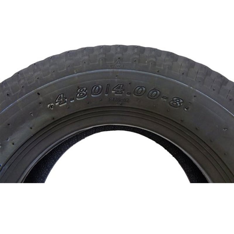 ドーリー用タイヤ TIRE480 新品 4.80 x 8インチ Road Lange C チュ