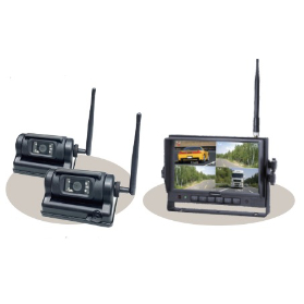 ワイヤレスカメラ＆モニター YKS-IK1104WFHD-S Wi-Fiワイヤレス11インチモニター一体型NVR&