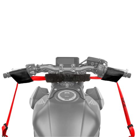 4024　バックルアップ　ハンドルバー固定　バイク用　ハンドル固定　ストラップ