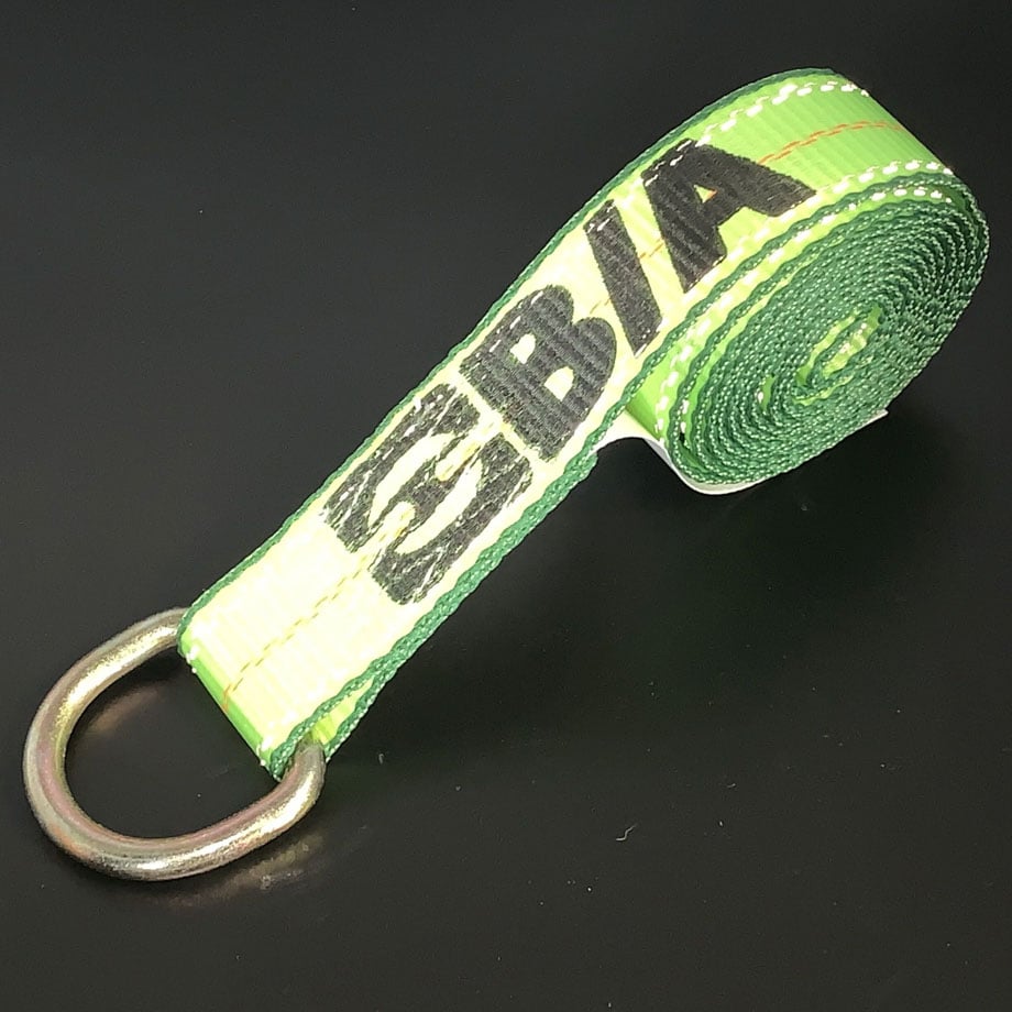 ダウンタウン　ストラップ ハイビズラッソーストラップタイダウンセット 4組セット 反射材