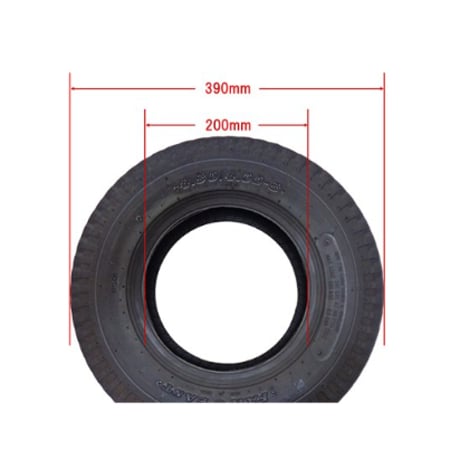 ドーリー用タイヤ　TIRE480　4.80 x 8インチ　Road Lange C　チューブレス　希望本数をお選びください　スペアタイヤ