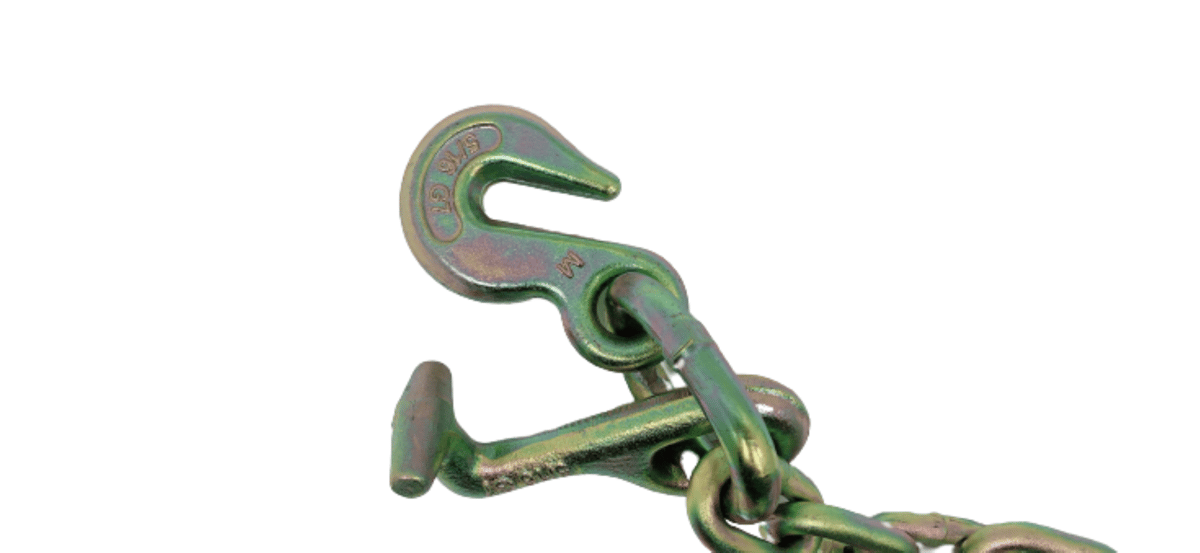 N711-6C G70スポーツカーフック＆グラブフック+Tフック付チェーン