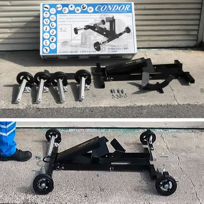 予約商品 21-7 コンドルモーターサイクルドーリー 納期2～3カ月
