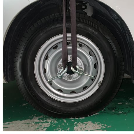 軽四用　スリムフック　軽自動車用　使用荷重 0.3t　フック　玉掛け