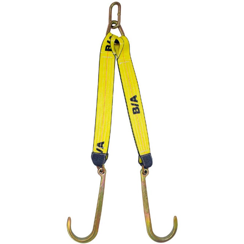 リンク付JフックVスリング60cm、76cm、110cm | レッカー用品 リンク付JフックVスリング60cm、76cm、110cm | レッカー用品